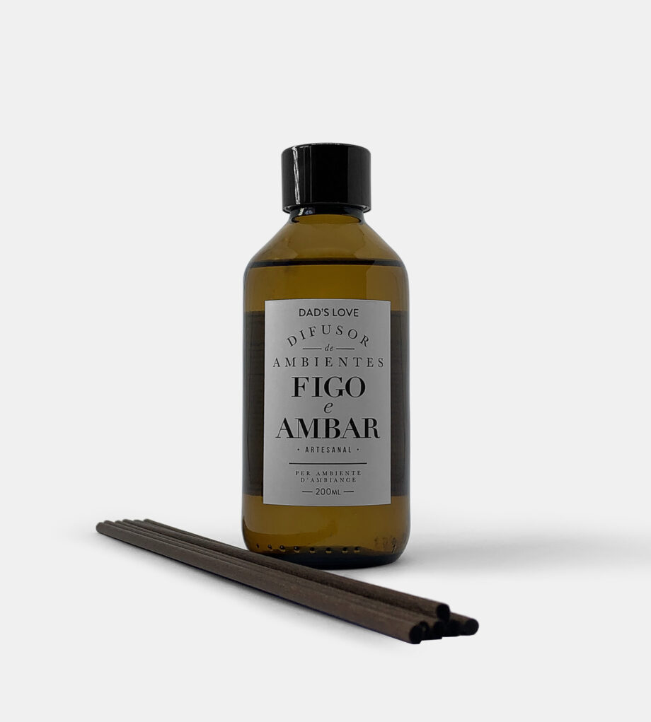 Difusor de Aroma Figo e Âmbar - 200ml