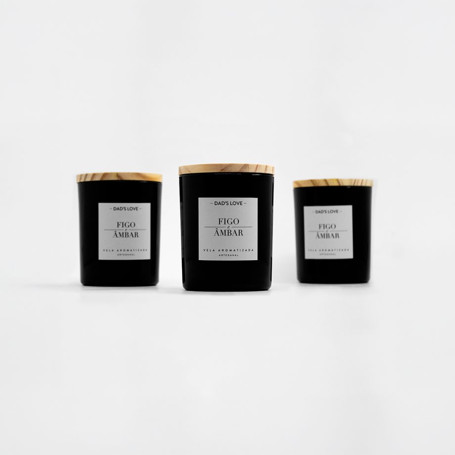 Vela Aromatizada Figo e Âmbar