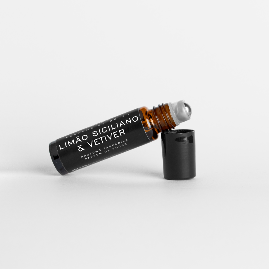 Perfume de bolso - Limão Siciliano e Vetiver