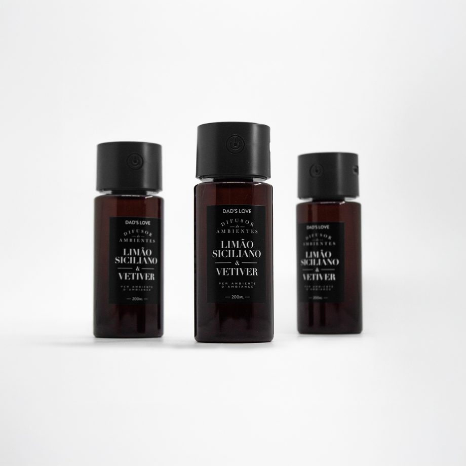 Difusor de fragrância | Nanopartículas | Limão Siciliano e Vetiver